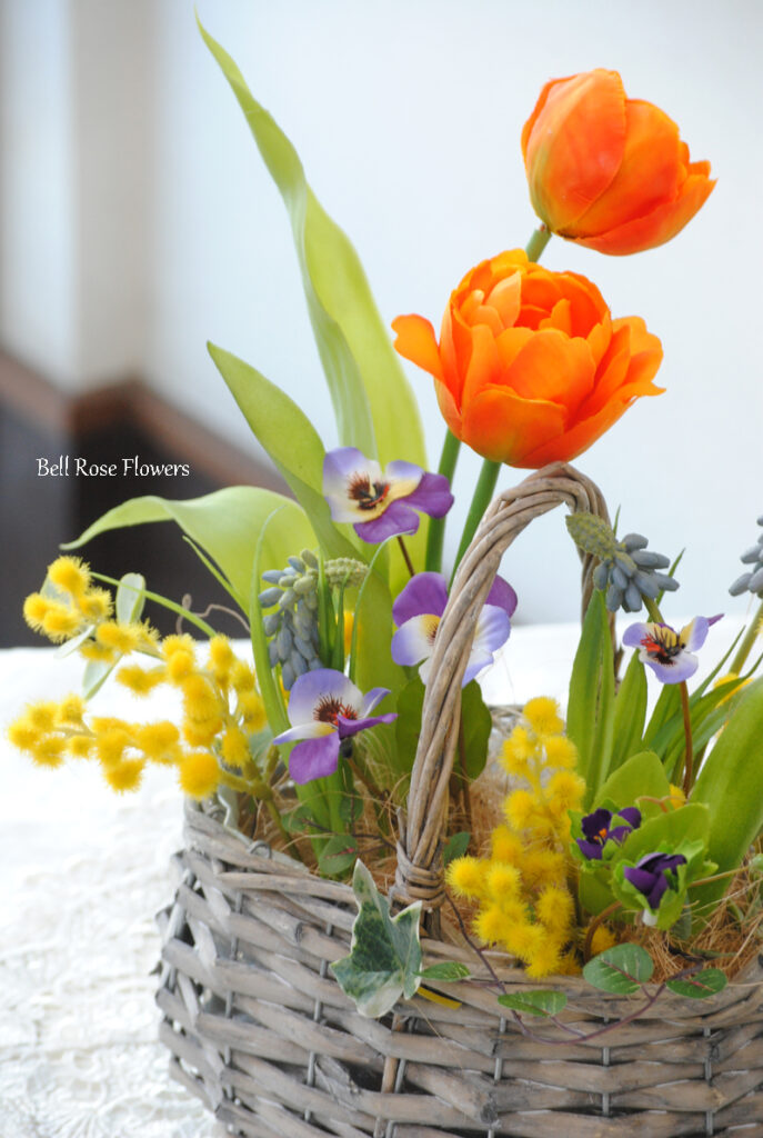 寄せ植え風フラワーアレンジメント