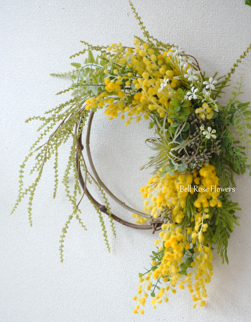 ミモザのハーフリース