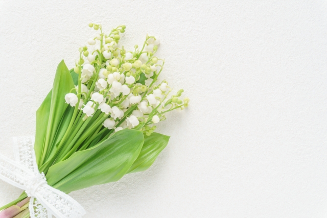 すずらん花束