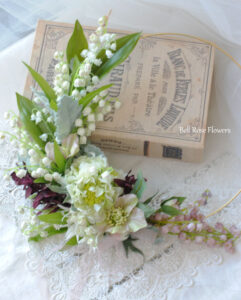 すずらんの三日月リース教室と販売｜春の季節リース｜Bell Rose